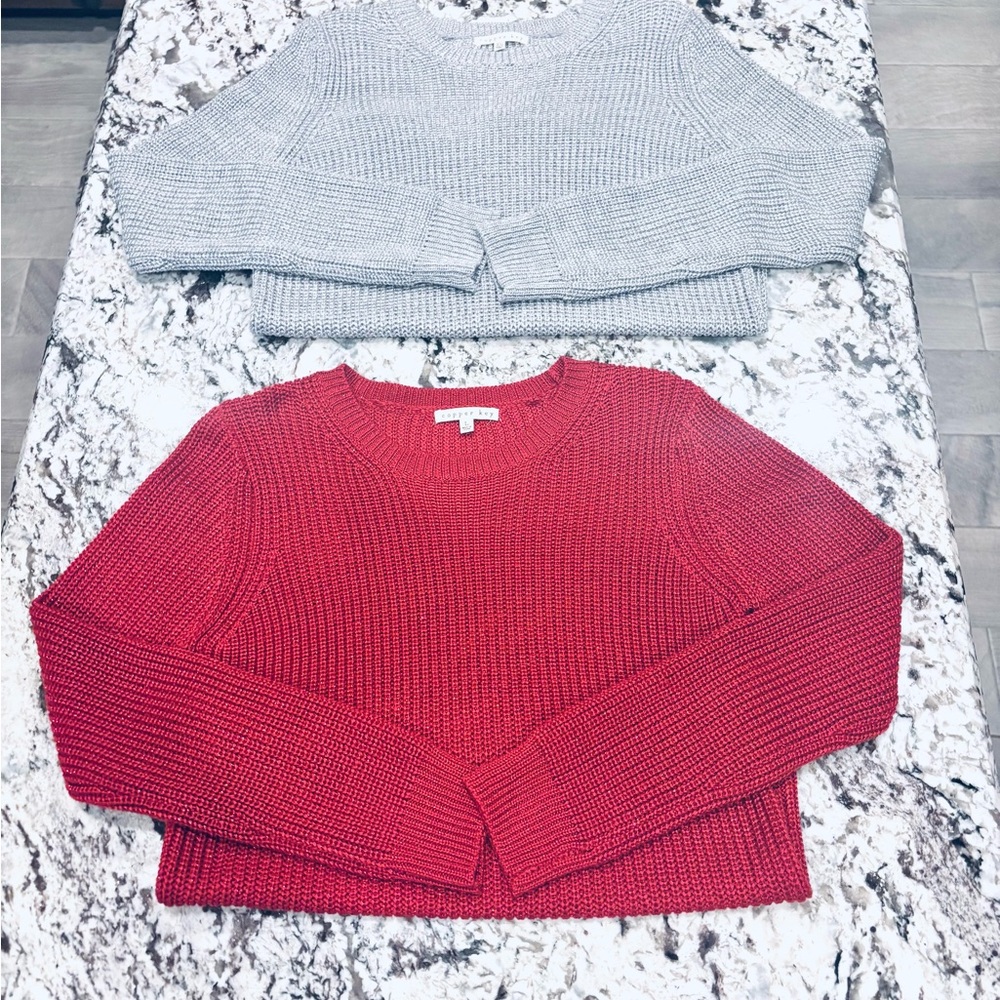 Copper Key Knit Sweaters